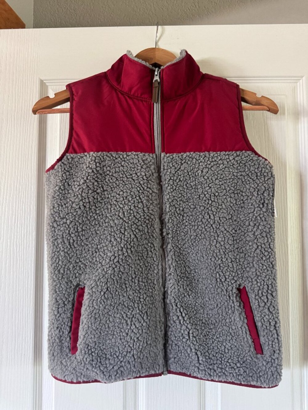 NWT Carter's Sherpa Vest, Size 12/12A